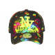 Casquette Enfant Jaune Fluo Originale Kiss Fashion 7 a 12 ans Casquette Enfant Hip Hop Honour