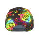 Casquette Enfant Jaune Fluo Originale Kiss Fashion 7 a 12 ans Casquette Enfant Hip Hop Honour