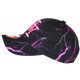 Casquette NY Rose Fluo Noire Style Original Streetwear Baseball Eklyr CASQUETTES Hip Hop Honour