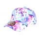 Casquette Enfant Etoiles Roses Bleues Fashion NY Baseball 7 a 12 ans Casquette Enfant Hip Hop Honour