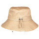 Chapeau Bob Ficelle Beige Prestige en Coton Urban Myxjack BOB Nyls Création