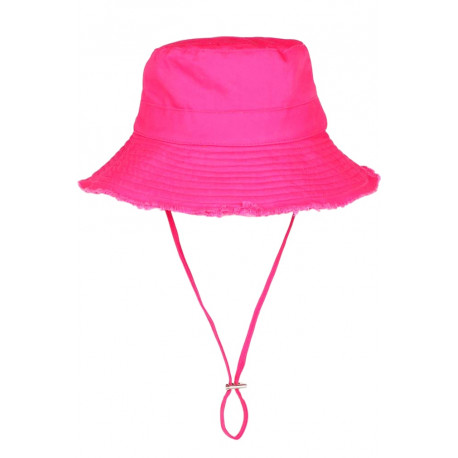 Chapeau Bob Ficelle Rose Fuchsia Prestige en Coton Urban Myxjack BOB Nyls Création