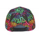 Casquette Enfant Jaune Fluo Rouge Coeurs Originale Drawwy NY 7 a 12 ans Casquette Enfant Hip Hop Honour