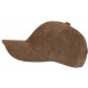 Casquette Velours Marron Cotele Tradition Baseball Sneyson CASQUETTES Nyls Création