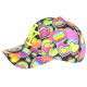 Casquette Enfant Jaune Fluo Rose Coeurs Tendance Fullhearts 7 a 12 ans Casquette Enfant Hip Hop Honour