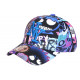 Casquette Enfant Bleue Streetwear Cartoon Comicsy Baseball 7 a 12 ans Casquette Enfant Hip Hop Honour