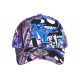 Casquette Enfant Bleue Streetwear Cartoon Comicsy Baseball 7 a 12 ans Casquette Enfant Hip Hop Honour