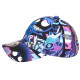 Casquette Enfant Bleue Streetwear Cartoon Comicsy Baseball 7 a 12 ans Casquette Enfant Hip Hop Honour