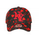 Casquette Enfant Coeurs Rouges Lovely NY Baseball 7 a 12 ans Casquette Enfant Hip Hop Honour