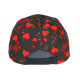 Casquette Enfant Coeurs Rouges Lovely NY Baseball 7 a 12 ans Casquette Enfant Hip Hop Honour