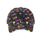 Casquette Enfant Coeurs Jaunes Roses Originale Lovely 7 a 12 ans Casquette Enfant Hip Hop Honour