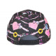 Casquette Enfant Rose Coeurs et fleurs Lovely Tendance 7 a 12 ans Casquette Enfant Hip Hop Honour