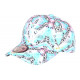 Casquette Enfant Bleue Rose Originale Coeurs Panthero 7 a 12 ans Casquette Enfant Hip Hop Honour