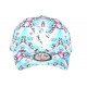 Casquette Enfant Bleue Rose Originale Coeurs Panthero 7 a 12 ans Casquette Enfant Hip Hop Honour