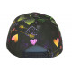 Casquette Enfant Multicolore Coeurs Lovely Fashion 7 a 12 ans Casquette Enfant Hip Hop Honour