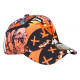 Casquette Enfant Bande Dessinee Orange Drawwy Fashion NY 7 a 12 ans Casquette Enfant Hip Hop Honour