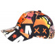 Casquette Enfant Bande Dessinee Orange Drawwy Fashion NY 7 a 12 ans Casquette Enfant Hip Hop Honour