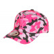 Casquette Enfant Rose Noire Glitterly NY Baseball 7 a 12 ans Casquette Enfant Hip Hop Honour