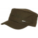 Casquette Militaire Verte Kaki Armee en Coton Tendance Clyff CASQUETTES Nyls Création