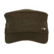 Casquette Militaire Verte Kaki Armee en Coton Tendance Clyff CASQUETTES Nyls Création