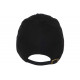 Casquette Baseball Noire en Coton Classe et Tendance Lefyk CASQUETTES Nyls Création