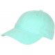 Casquette Baseball Turquoise en Coton Classe Tendance Lefyk CASQUETTES Nyls Création