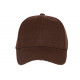 Casquette Baseball Marron Fonce Tendance CASQUETTES Nyls Création