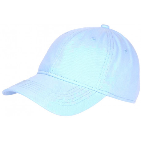 Casquette Baseball Bleue Ciel en Coton Classe Tendance Lefyk CASQUETTES Nyls Création