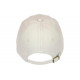 Casquette Baseball Gris Clair en Coton Classe Tendance Lefyk CASQUETTES Nyls Création