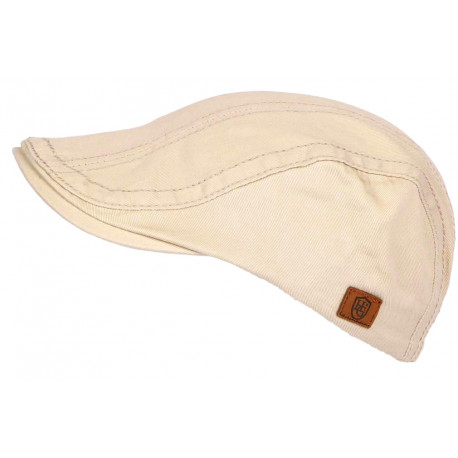 Beret Casquette Beige Coton Sportswear Ete Tendance Revyk CASQUETTES Nyls Création