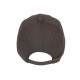 Casquette Baseball Gris Fonce en Coton Classe Tendance Lefyk CASQUETTES Nyls Création