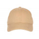 Casquette Baseball Beige en Coton Classe Tendance Lefyk CASQUETTES Nyls Création