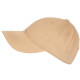 Casquette Baseball Beige en Coton Classe Tendance Lefyk CASQUETTES Nyls Création