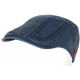 Beret Casquette Bleue Denim Coton Sportswear Ete Tendance Revyk CASQUETTES Nyls Création