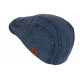 Beret Casquette Bleue Denim Coton Sportswear Ete Tendance Revyk CASQUETTES Nyls Création