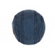 Beret Casquette Bleue Denim Coton Sportswear Ete Tendance Revyk CASQUETTES Nyls Création