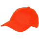 Casquette Baseball Orange en Coton Classe Tendance Lefyk CASQUETTES Nyls Création