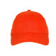 Casquette Baseball Orange en Coton Classe Tendance Lefyk CASQUETTES Nyls Création