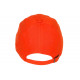 Casquette Baseball Orange en Coton Classe Tendance Lefyk CASQUETTES Nyls Création