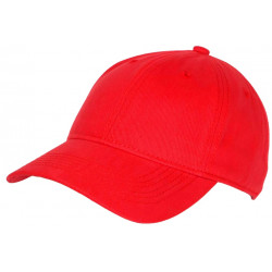 Casquette Baseball Rouge en Coton Classe Tendance Lefyk CASQUETTES Nyls Création