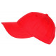 Casquette Baseball Rouge en Coton Classe Tendance Lefyk CASQUETTES Nyls Création