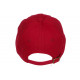 Casquette Baseball Bordeaux en Coton Classe Tendance Lefyk CASQUETTES Nyls Création