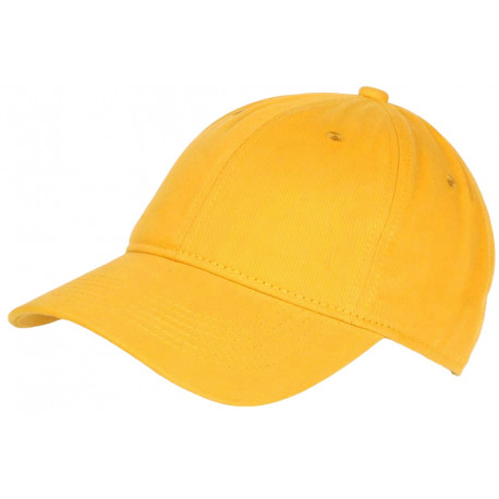 Casquette Baseball Jaune Moutarde en Coton Classe Tendance Lefyk CASQUETTES Nyls Création