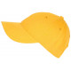 Casquette Baseball Jaune Moutarde en Coton Classe Tendance Lefyk CASQUETTES Nyls Création