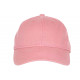 Casquette Baseball Rose Vieux en Coton Classe Tendance Lefyk CASQUETTES Nyls Création