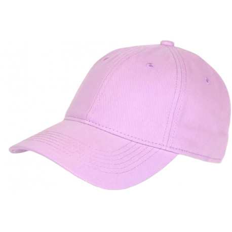 Casquette Baseball Violette Coton Classe Tendance Lefyk CASQUETTES Nyls Création