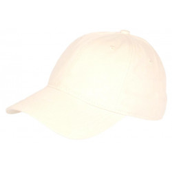 Casquette Baseball Ivoire en Coton Classe Tendance Lefyk CASQUETTES Nyls Création