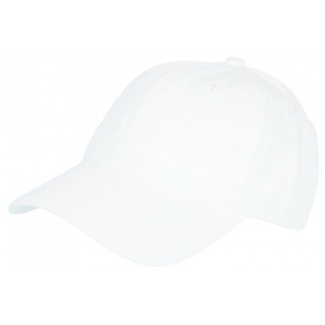 Casquette Baseball Blanche en Coton Classe Tendance Lefyk CASQUETTES Nyls Création