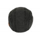 Beret Casquette Noire en Coton Sportswear Ete Tendance Revyk CASQUETTES Nyls Création