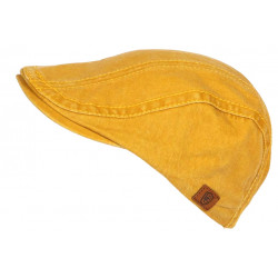 Beret Casquette Jaune en Coton Sportswear Ete Tendance Revyk CASQUETTES Nyls Création